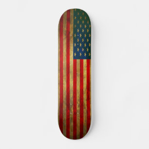 United States Flag Skateboard Deck