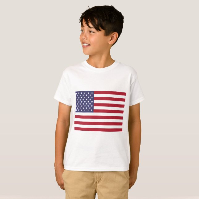 United States Flag T-Shirt (Front Full)