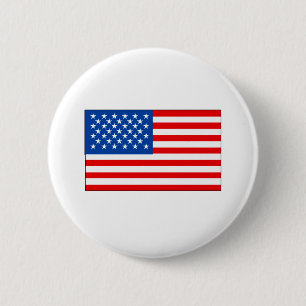 United States Flag T-shirts and Gifts Pinback Button