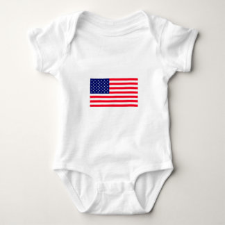 United States Flag The MUSEUM Zazzle Baby Bodysuit