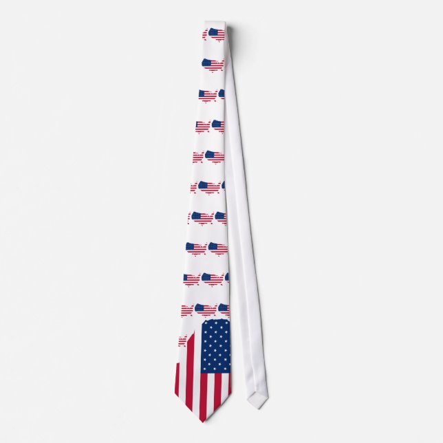 United states flag - Tie (Front)