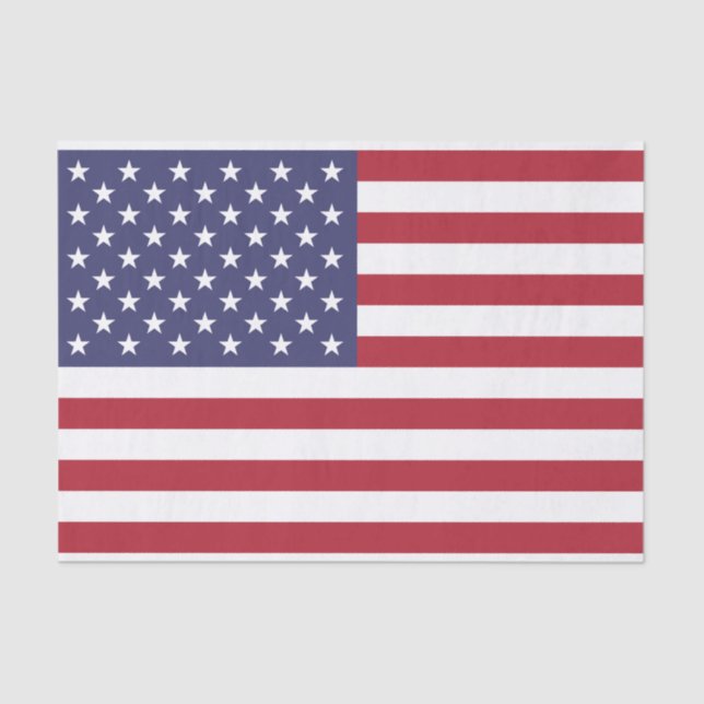 United States Flag Tissue Paper (Front)
