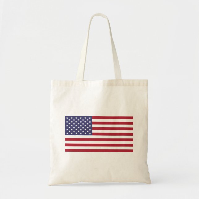 United States Flag Tote Bag (Front)