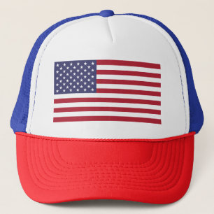 United States Flag Trucker Hat