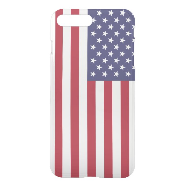 United States Flag Uncommon iPhone Case (Back)