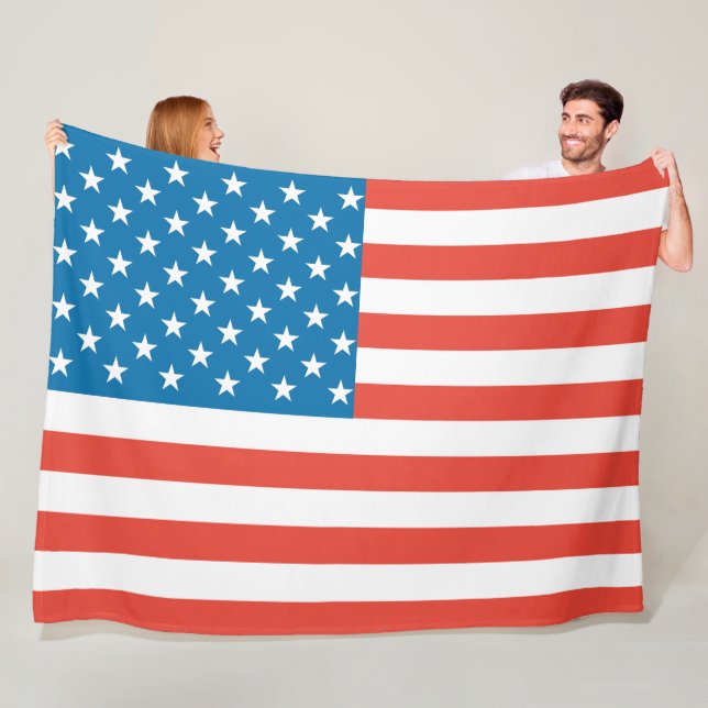 United States Fleece Blanket (In Situ)