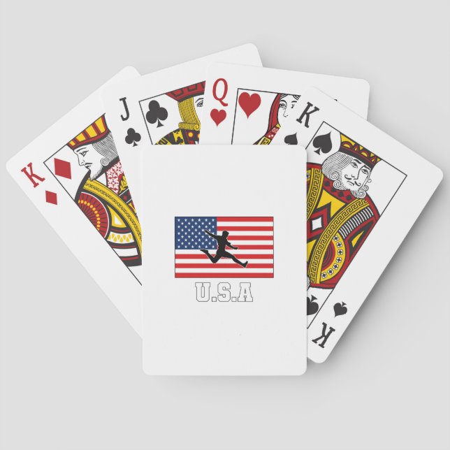 United States Football Soccer Team USMNT Poker Cards (Back)