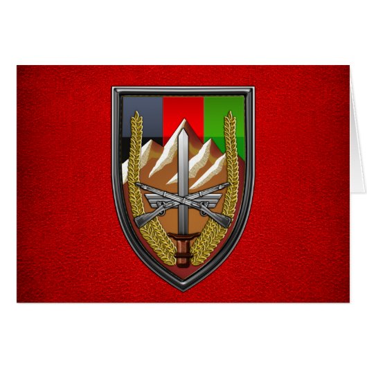 United States Forces Afghanistan (Front Horizontal)