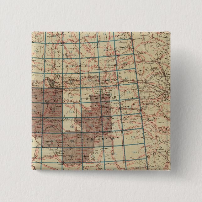 United States Geographical Surveys Button (Front)
