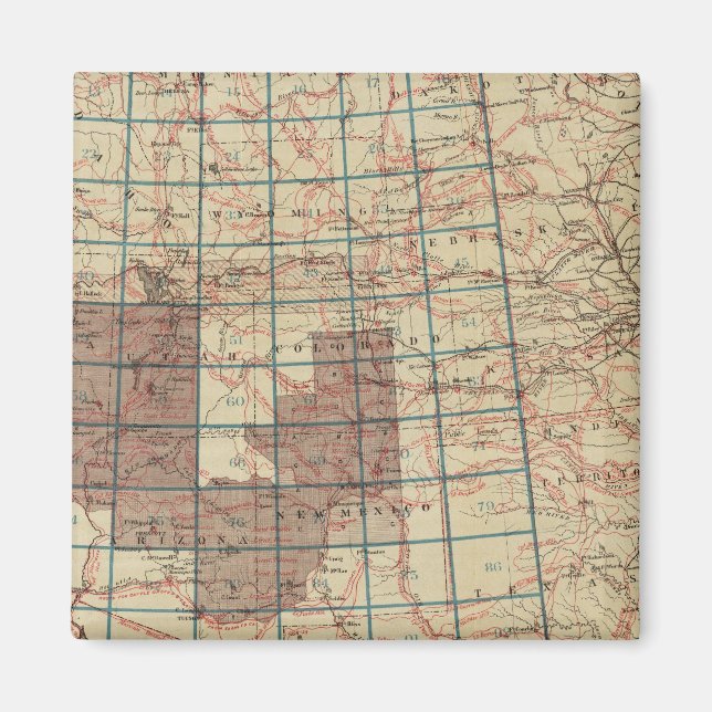 United States Geographical Surveys Magnet (Front)