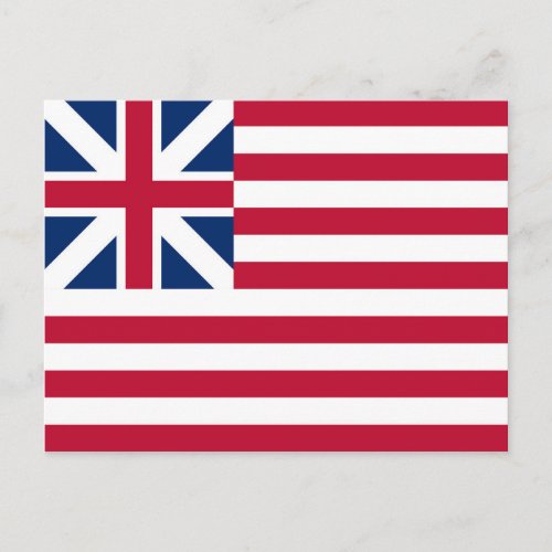 United States Grand Union Flag Postcard