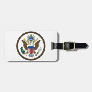 United States Great Seal Luggage Tag