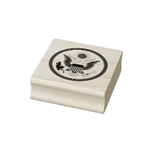 United States Great Seal Rubber Stamp