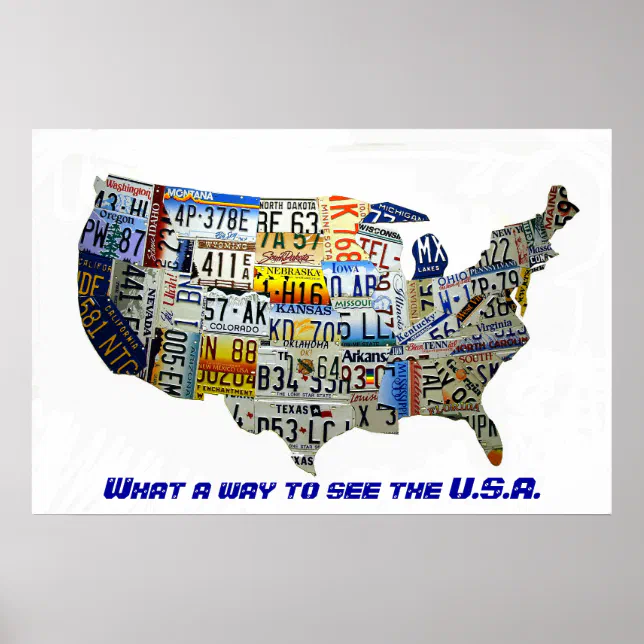 United States License Plate Map Poster Zazzle United States License Plate Map Poster R227748f243fd4b30bdac22265c6d032a Seh 8byvr 644.webp