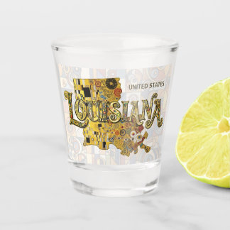 United States - Louisiana Shot Glass