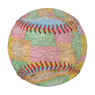 United States Map 3 Baseball