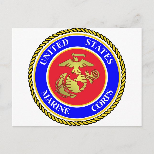 United States Marine Corps Postcard (Front)