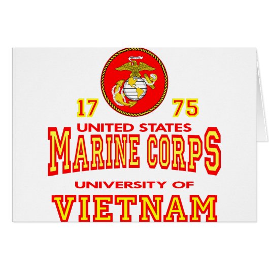 United States Marine Corps University Of Vietnam (Front Horizontal)