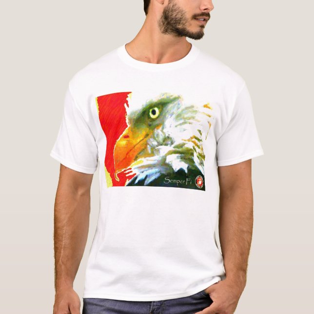 UNITED STATES MARINE TSHIRT  SEMPER FI (Front)