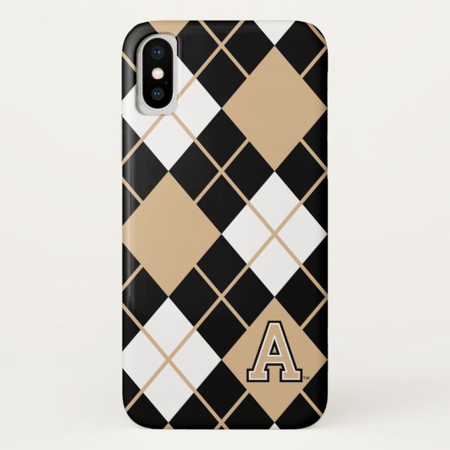 United States Military Academy Argyle Pattern Case-Mate iPhone Case (Back)