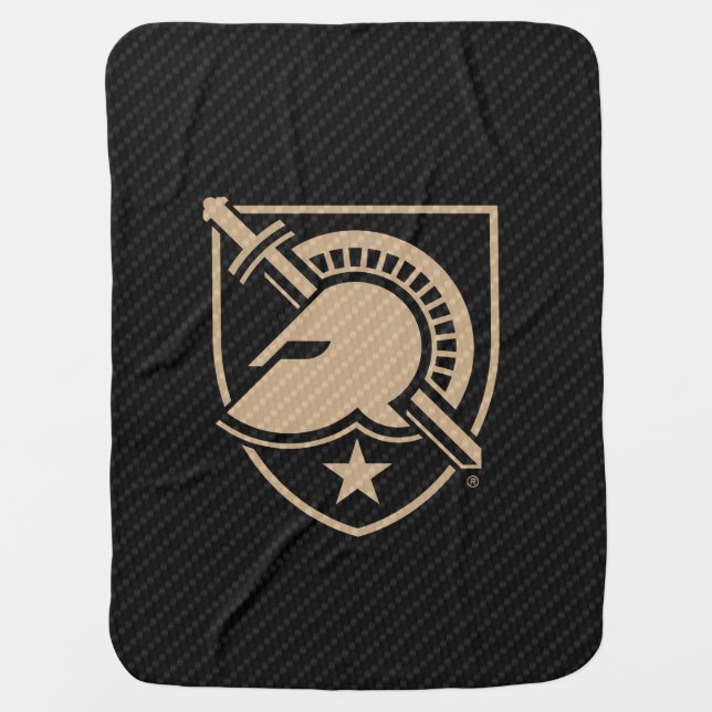 United States Military Academy Carbon Fiber Baby Blanket (Front)