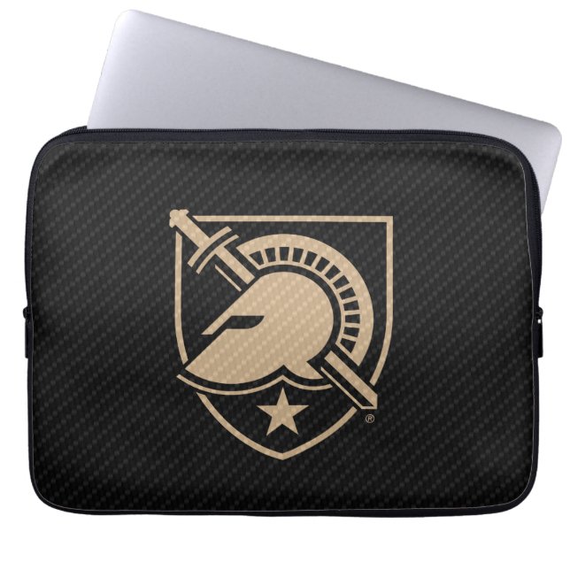 United States Military Academy Carbon Fiber Laptop Sleeve (Front)
