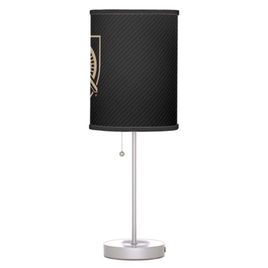 United States Military Academy Carbon Fiber Table Lamp (Right)