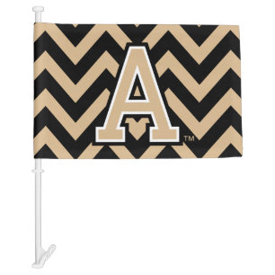 United States Military Academy Chevron Car Flag