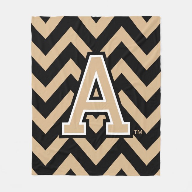 United States Military Academy Chevron Fleece Blanket (Front)