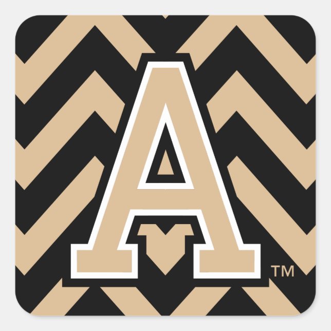 United States Military Academy Chevron Square Sticker (Front)