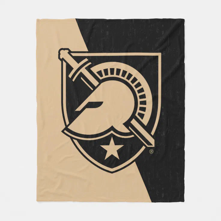United States Military Academy Color Block Fleece Blanket Zazzle
