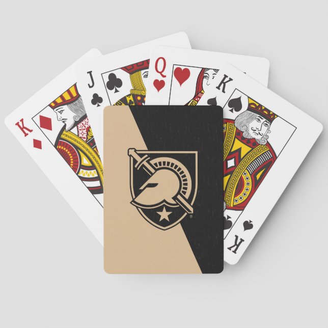 United States Military Academy Color Block Poker Cards (Back)