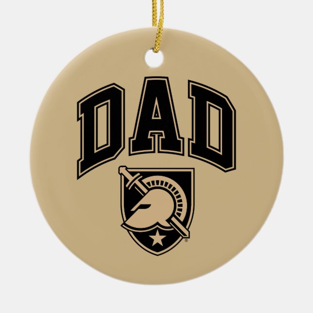 United States Military Academy Dad Ceramic Ornament (Front)