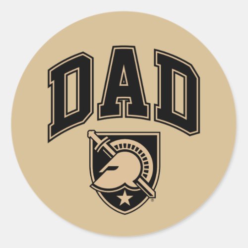 United States Military Academy Dad Classic Round Sticker