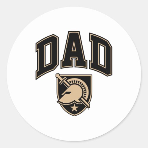 United States Military Academy Dad Classic Round Sticker