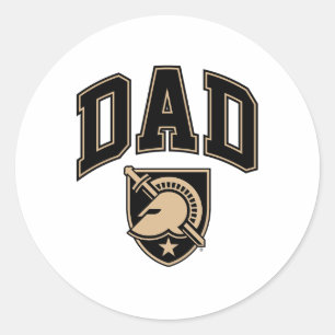 United States Military Academy Dad Classic Round Sticker