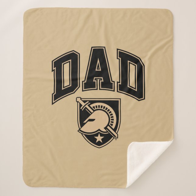 United States Military Academy Dad Sherpa Blanket (Front)