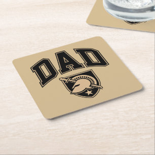 United States Military Academy Dad Square Paper Coaster