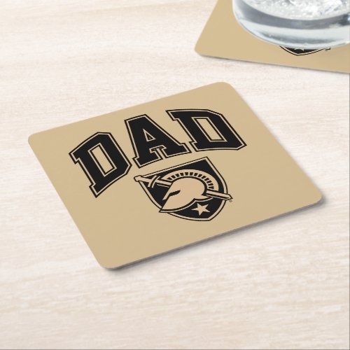United States Military Academy Dad Square Paper Coaster