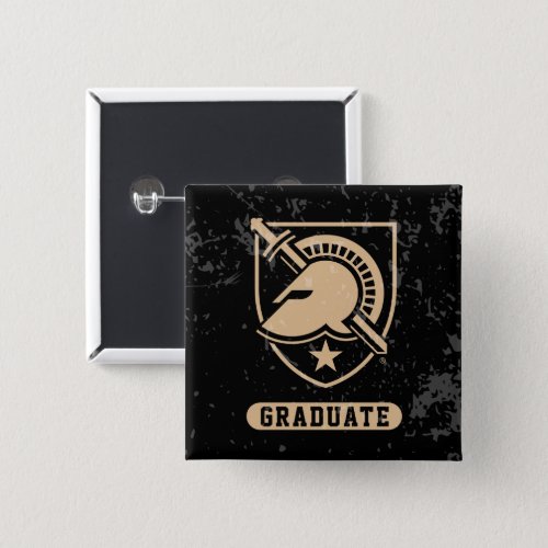 United States Military Academy Distressed Graduate Button
