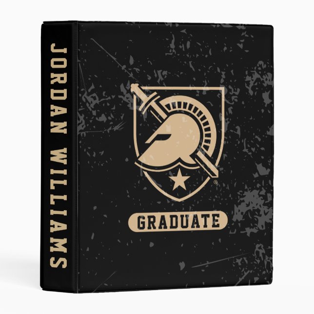 United States Military Academy Distressed Graduate Mini Binder (Front/Spine)