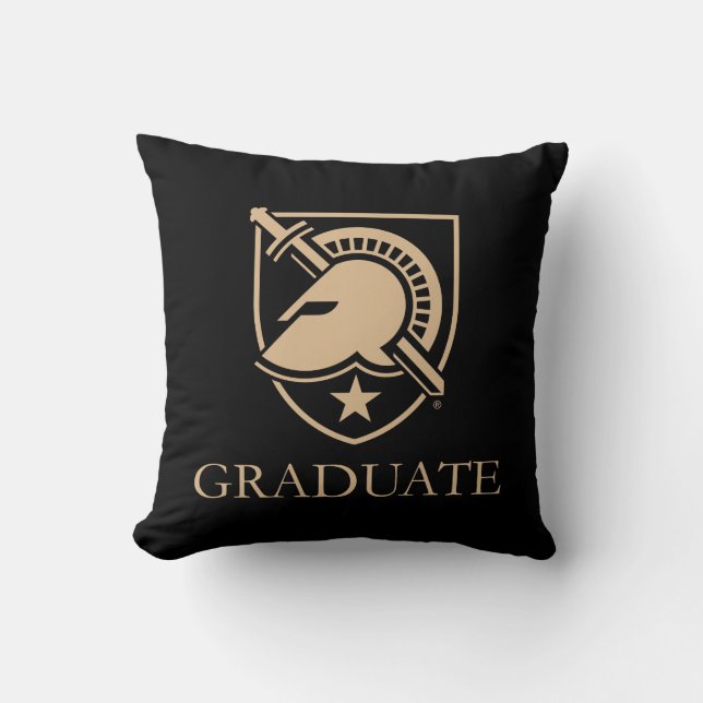 United States Military Academy Graduate Throw Pillow (Front)