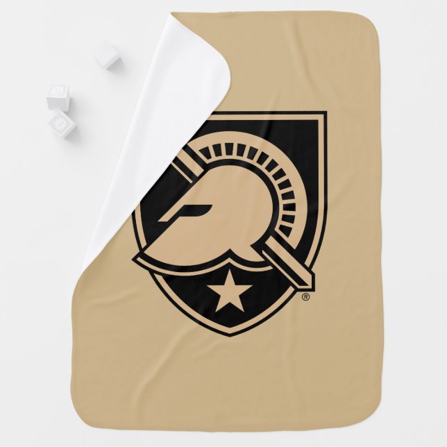 United States Military Academy Logo Baby Blanket (In Situ)