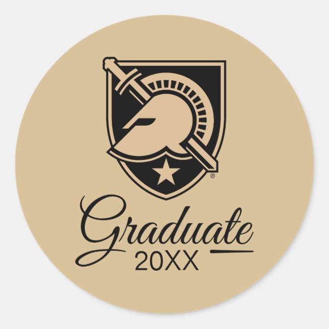 United States Military Academy Logo Classic Round Sticker (Front)
