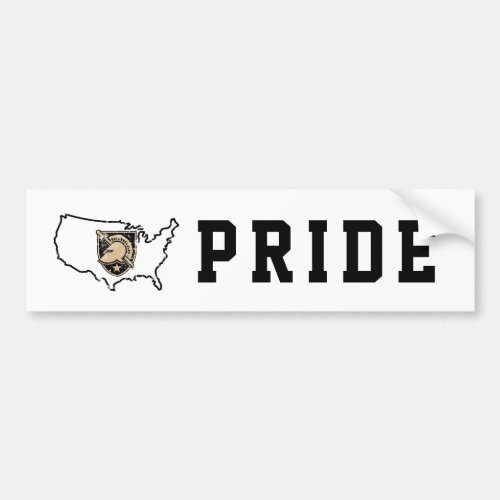 United States Military Academy Logo Country Love Bumper Sticker