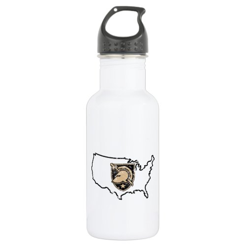 United States Military Academy Logo Country Love Stainless Steel Water Bottle