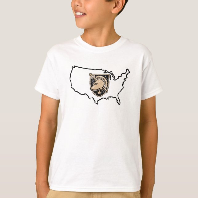 United States Military Academy Logo Country Love T-Shirt (Front)