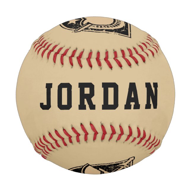 United States Military Academy Logo Distressed Baseball (Back)