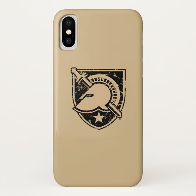 United States Military Academy Logo Distressed Case-Mate iPhone Case (Back)