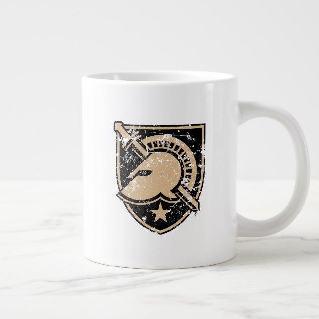 United States Military Academy Logo Distressed Giant Coffee Mug (Right)